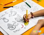 كتابي القماشي الكبير للتلوين (الحروف العربية) - Image 2