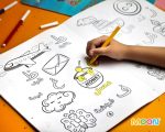 كتابي القماشي الكبير للتلوين (الحروف العربية) - Image 4